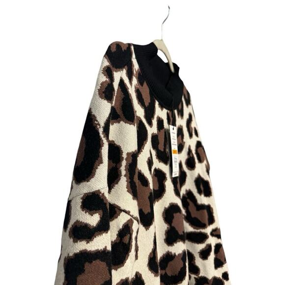 Women’s Animal Print Sweater Size 3X. Joseph A. Leopard print . ModWife - Picture 3 of 8